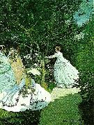 Claude Lorrain women in a garden Sweden oil painting artist